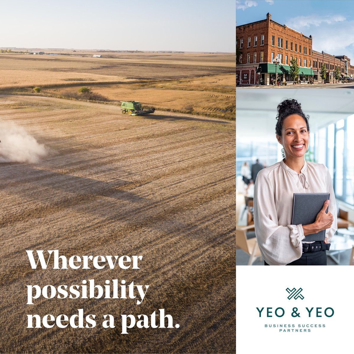 phiregroup's tweet photo. Quickly approaching their 100th anniversary, Yeo &amp; Yeo was looking to embrace their history, yet move confidently forward in bold, innovative ways. Together, we created a sustainable new brand for the next 100 years. Post 3 of 3.

#YeoandYeo #PhireGroup #Branding #Agency #Des https://t.co/xfqlkWfpL8
