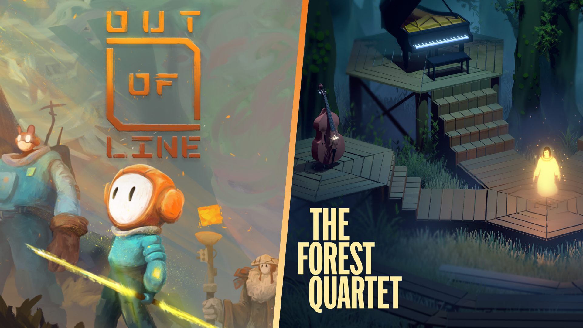 Epic Games Store on X: This week's free games are a bit puzzling 🤔🧩  Grab Out of Line and The Forest Quartet for FREE this week!    / X