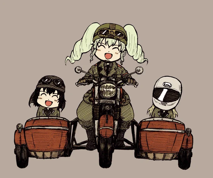 仲良しおめで!#garupan#アンチョビ生誕祭2023 