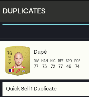 Has there ever been a more fitting name for a player?

#EAFC24 #FIFA24 #FUT24 #EASPORTSFC