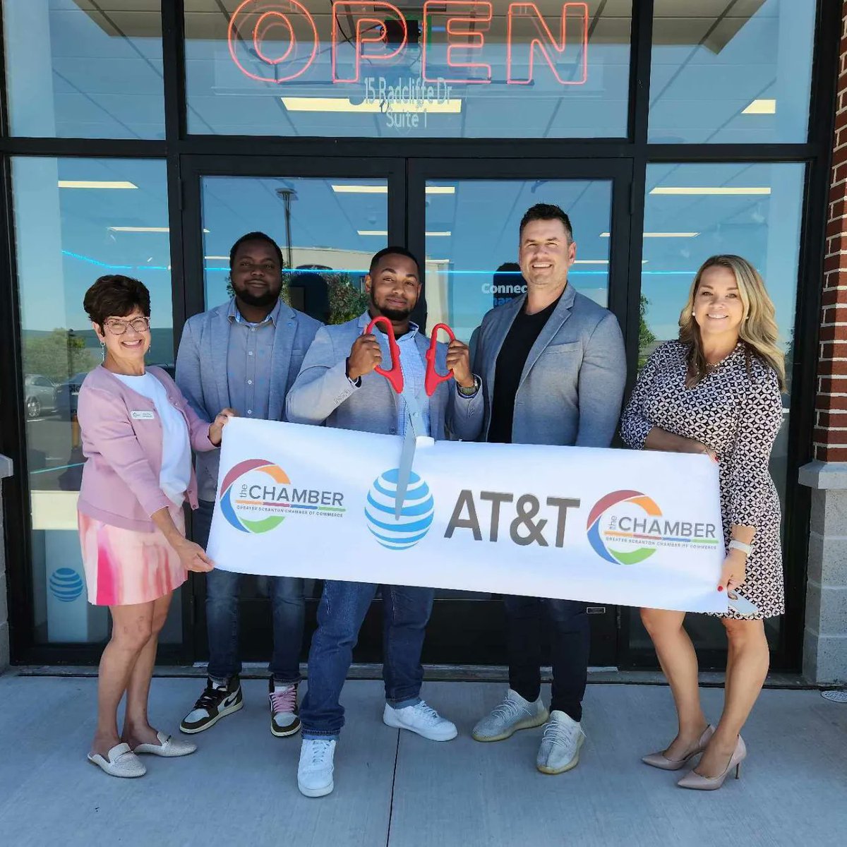Alliance Mobile | AT&T (@lifeatalliance) on Twitter photo Happy Fri-Yay to our Moosic, PA store who celebrated their grand opening last week! Thank you to the Greater Scranton Chamber of Commerce for celebrating with us! <a href="/SMarceus1/">Schneider Marceus</a> <a href="/yoder2/">James Yoder</a> <a href="/ScrantonChamber/">Scranton Chamber</a> Happy Fri-Yay to our Moosic, PA store who celebrated their grand opening last week! Thank you to the Greater Scranton Chamber of Commerce for celebrating with us! <a href="/SMarceus1/">Schneider Marceus</a> <a href="/yoder2/">James Yoder</a> <a href="/ScrantonChamber/">Scranton Chamber</a>