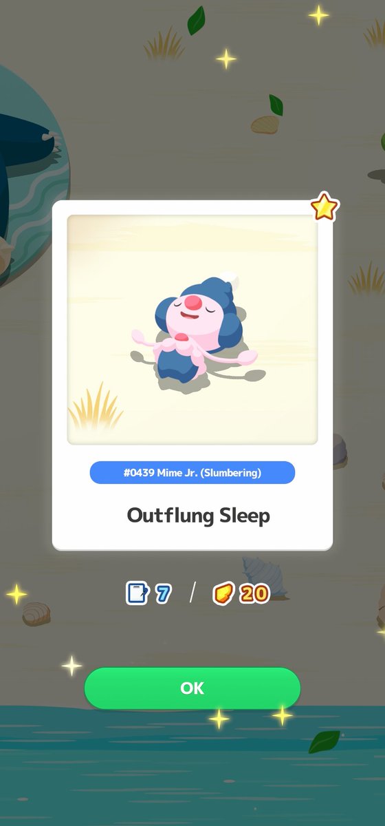 Finally found one of the two new additions to pokemon sleep
#OrngRanger #TeamRanger #StayShiny #Pokémon #Pokemon #PokemonMaster #PokemonCommunity #PokemonSleep #PokemonMobileGame #MimeJr #CyanBeach #SlumberingType #CSSC #PCG #Twitch #TwitchStreamer #Streamer #PokeStreamer