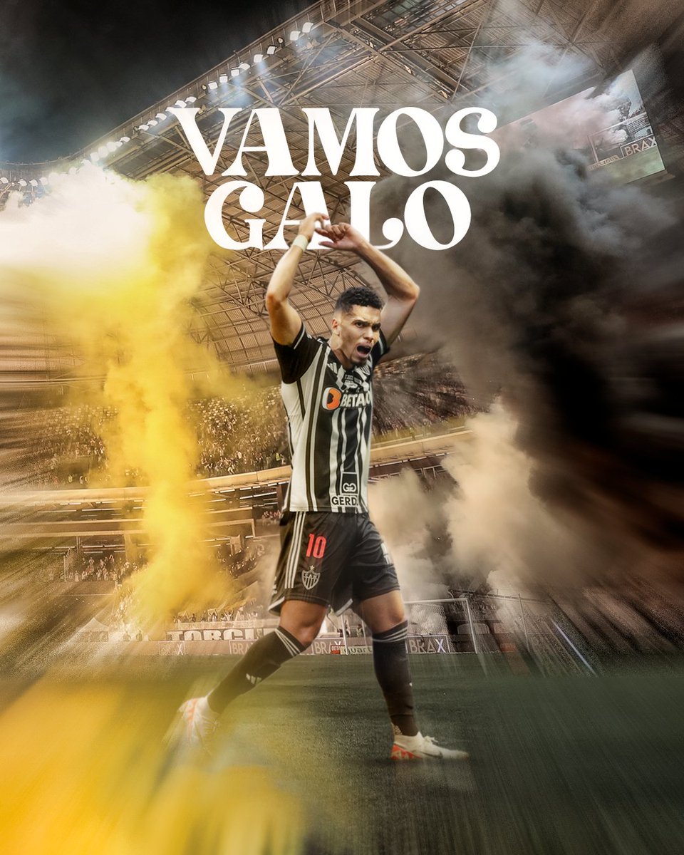Atletico's tweet photo. 💪🏾⚫⚪ HOJE TEM GAAAAAAAAAAAAAAAAAAAAAAAAAAAAALLLLLLLLLLLLLLOOOOOOOOOOOOOOOOOOOOOOOOOOOOOOO EM BUSCA DE MAIS UMA VITÓRIA!

⚽ @Atletico 🆚 @CuiabaEC
🏆 @Brasileirao
⚙ 24ª rodada
🕘 21h
🏟 @ArenaMRV
📺 @Sportv e @canalpremiere
🎥 Pré-jogo às 19h

#GaloPaixãoNacional #CAMxCUI 🏴🏳️ https://t.co/ZEnwr0sDf4
