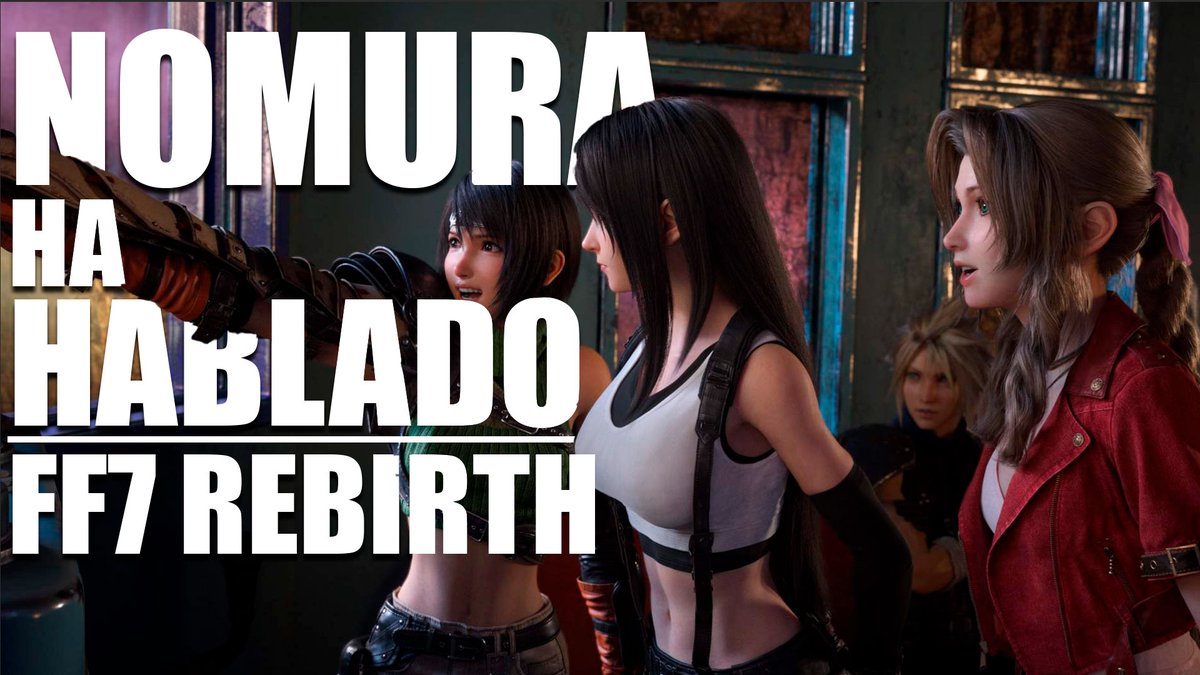 Kode_7's tweet photo. ✨NUEVO VIDEO✨
Hoy repasamos la entrevista de #FF7Rebirth a #Nomura, #Kitase y #Nojima sobre como están haciendo el juego.
También revisamos el mapa de #ff7 y de regalo un pequeño debate sobre lo que es un buen REMAKE.
🔄RT ayuda ❤
🟣https://t.co/zWT9ckWSjF https://t.co/Chqp2rk4UA