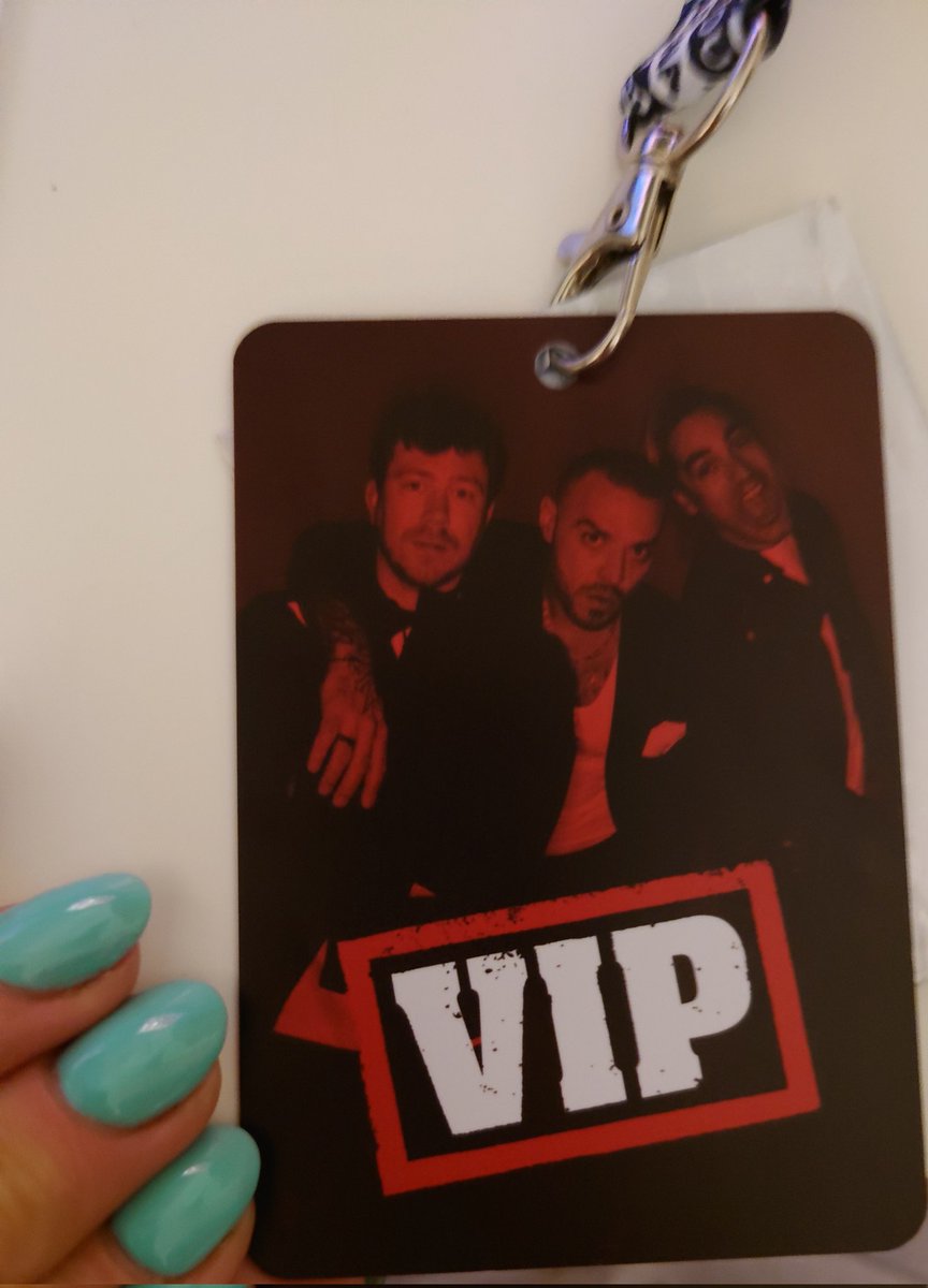 Kids had Rockstar Day at school and insisted on wearing there <a href="/Busted/">Busted</a> VIP Laynard coz they rock 🤘 <a href="/JamesBourne/">James Bourne</a> <a href="/mattjwillis/">matt willis</a> <a href="/CharlieSimpson/">Charlie Simpson</a> 
They a Fan of <a href="/ChrisBourne/">Chris Bourne</a> and there favourite song is Mft80s so asked for it to be added aswell. Introduction to <a href="/TheNewTwentys/">The New Twentys</a> Next 😜