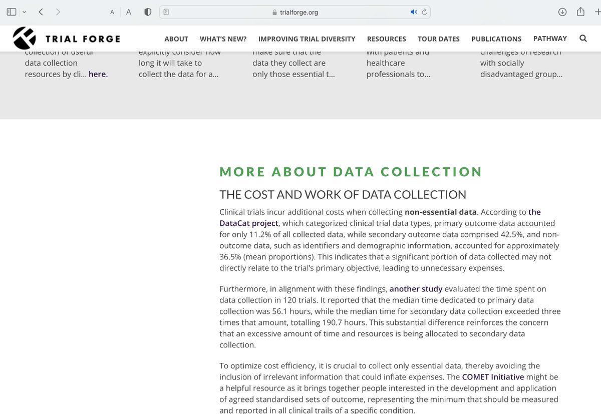 It's taken a while but the website now has the trial data collection material that <a href="/barbala_o/">Bārbala Ostrovska</a> created this summer. This page still the old structure at present, so scroll down..  

trialforge.org/pathway/data-c…