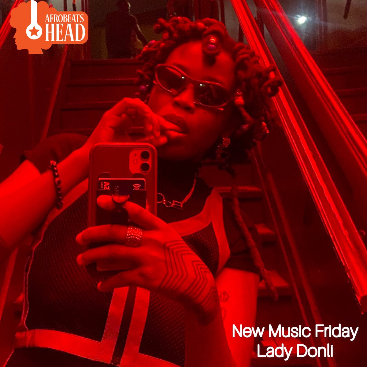 AfrobeatsHead's tweet photo. This is the hardest New Music Friday playlist you’ll see on Twitter today.
Start from our cover girl @LadyDonli and work your way down for the ultimate listening experience 
You’re welcome 
https://t.co/ne46GI1No7 https://t.co/kXxRQHyywO