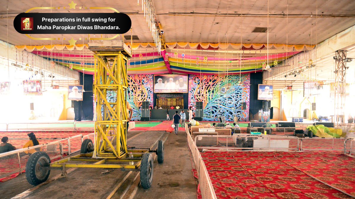 DSSNewsUpdates's tweet photo. Dive into the world of devotion and dedication as we prepare for the grand MSG Maha Paropkar Bhandara. The enthusiasm is palpable, and every detail is crafted with love. Stay tuned for a visual feast that promises to leave you inspired! #MahaParopkarDiwas #DeraSachaSauda https://t.co/Y19AdDb3Jr