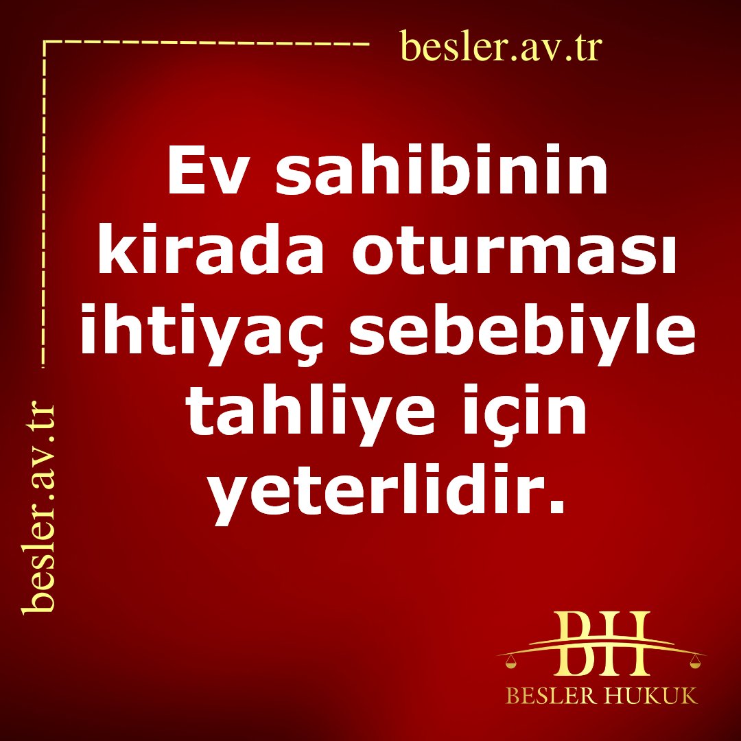 Karar hakkında ne düşünüyorsunuz?

“Davacının kirada oturduğu ibraz olunan sözleşme ile ispatlanmış olduğundan, bu durum başlı başına kirada oturan davacının ihtiyacının gerçek olduğuna karine teşkil edecektir. Ayrıca davalı tarafça davacının 05.02.2013 tarihinde doğum yapmasına,