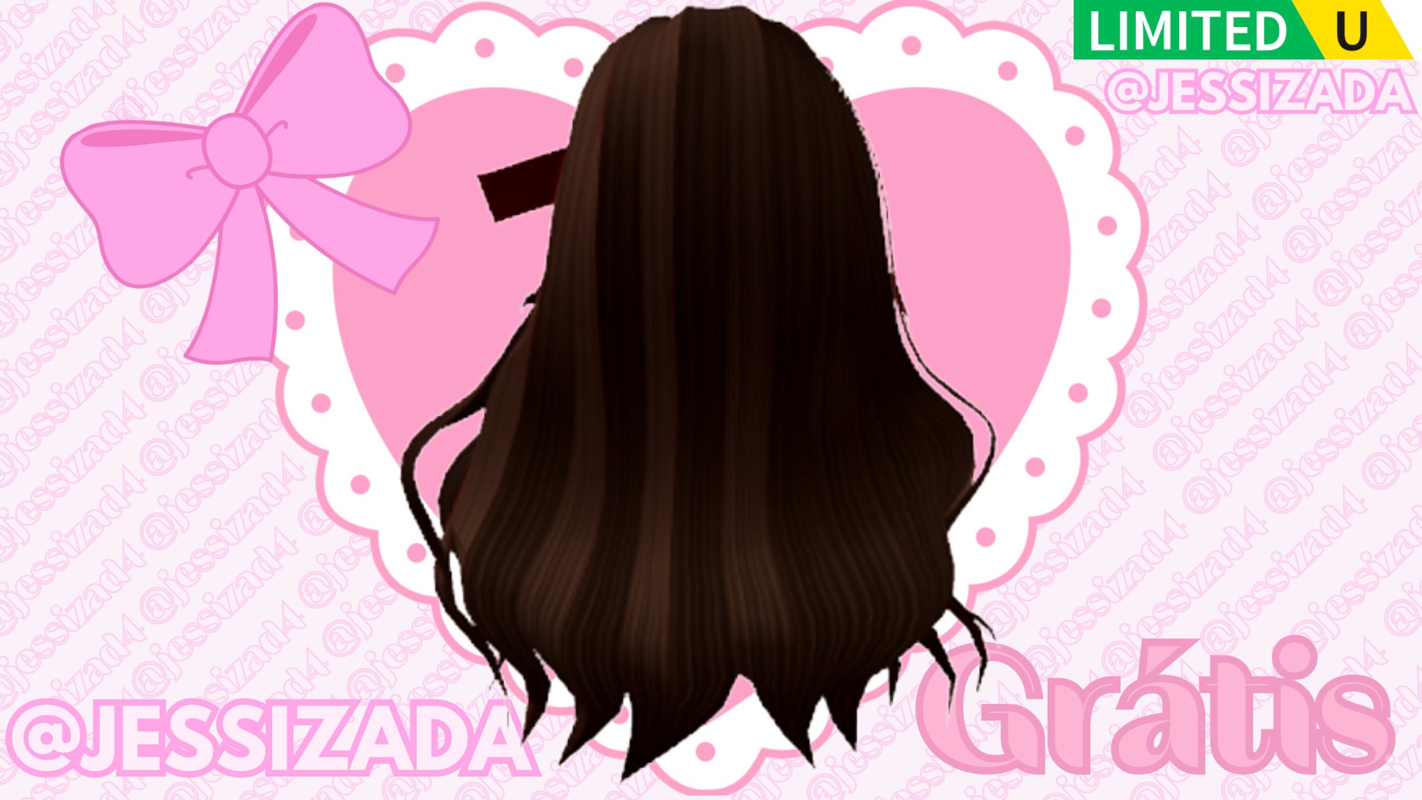 jessizada on X: 👾 COMO GANHAR CABELO GRÁTIS LIMITED NO ROBLOX 👾 🎀Link:   🎀Discord:  #roblox  #robloxugc #robloxugcgratis #robloxugcfree  / X