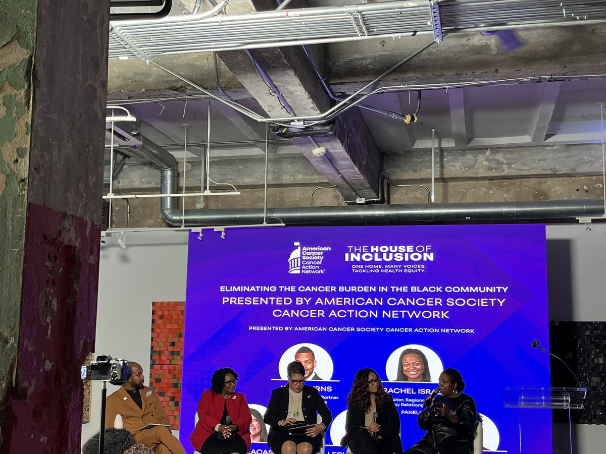Elvan C. Daniels (@daniels_elvan) on Twitter photo Fantastic panel at House of Inclusion , dynamic women talking about partnerships for cancer health equity, including ACS Chief Diversity Officer Tawanna Thomas-Johnson. Thanks ACS Can for sponsoring this event <a href="/ACSCAN/">American Cancer Society Cancer Action Network</a> <a href="/ACSNews/">ACSNews</a> <a href="/ACS_Research/">ACS Research</a> Fantastic panel at House of Inclusion , dynamic women talking about partnerships for cancer health equity, including ACS Chief Diversity Officer Tawanna Thomas-Johnson. Thanks ACS Can for sponsoring this event <a href="/ACSCAN/">American Cancer Society Cancer Action Network</a> <a href="/ACSNews/">ACSNews</a> <a href="/ACS_Research/">ACS Research</a>