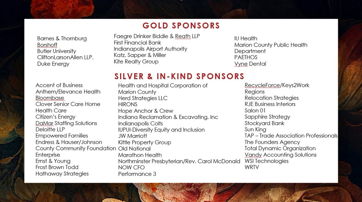 Happy Fashion Friday!  Tonight's t Stepping Out In Style Fashion Show and FUNdraiser is possible because of the support of our corporate partners. T