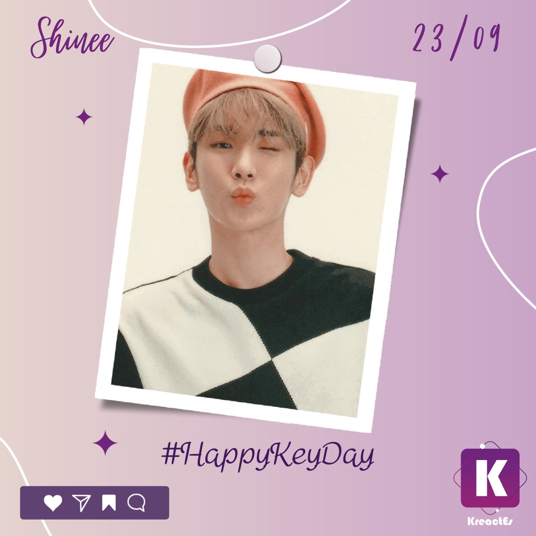 KreactEs's tweet photo. ¡Le deseamos un feliz cumpleaños a Key de Shinee! 🥳💜

#HappyKeyDay #KEY_Good_and_Great https://t.co/rmQtSGxlXo