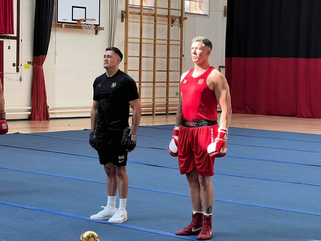 Congratulations to <a href="/armyboxingteam/">British Army Boxing Team 🔴🇬🇧🔴</a> 's Sgt Chez Nihell and Sgt Ben Rees Davies who both successfully transferred in to the <a href="/RAPTC_Official/">Royal Army Physical Training Corps</a> today. Both have been fabulous servants &amp; ambassadors as boxers for the Army, all at @BritishArmyBoxing
 wish them well in their new careers.