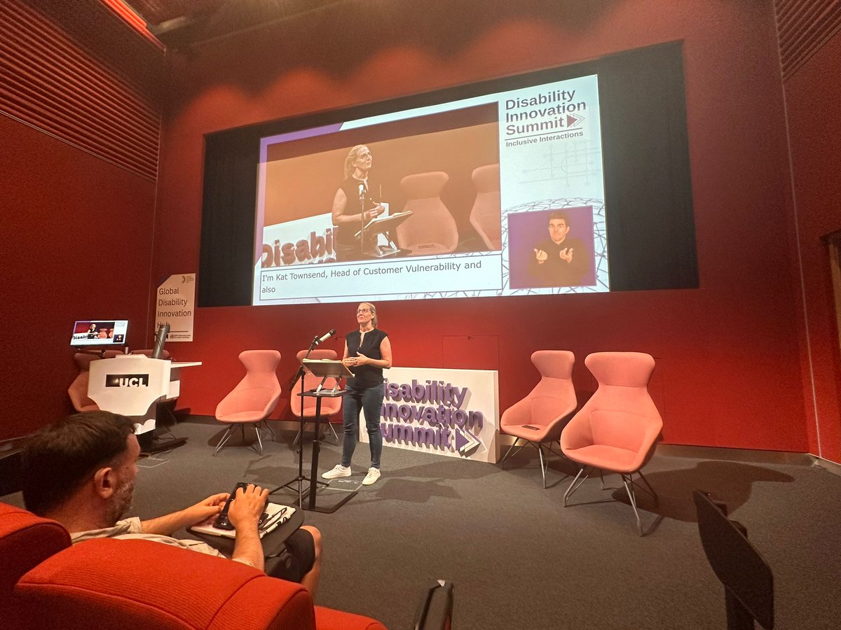GDIHub's tweet photo. Kathryn Townsend, Head of Customer Vulnerability
@AskNationwide joined us at the #DisabilityInnovationSummit last week to discuss Systems & action to advance disability inclusive financial services in the UK...
Thank you Kathryn for sharing your work & knowledge!
π¦π΅ https://t.co/thdGJjrxKO