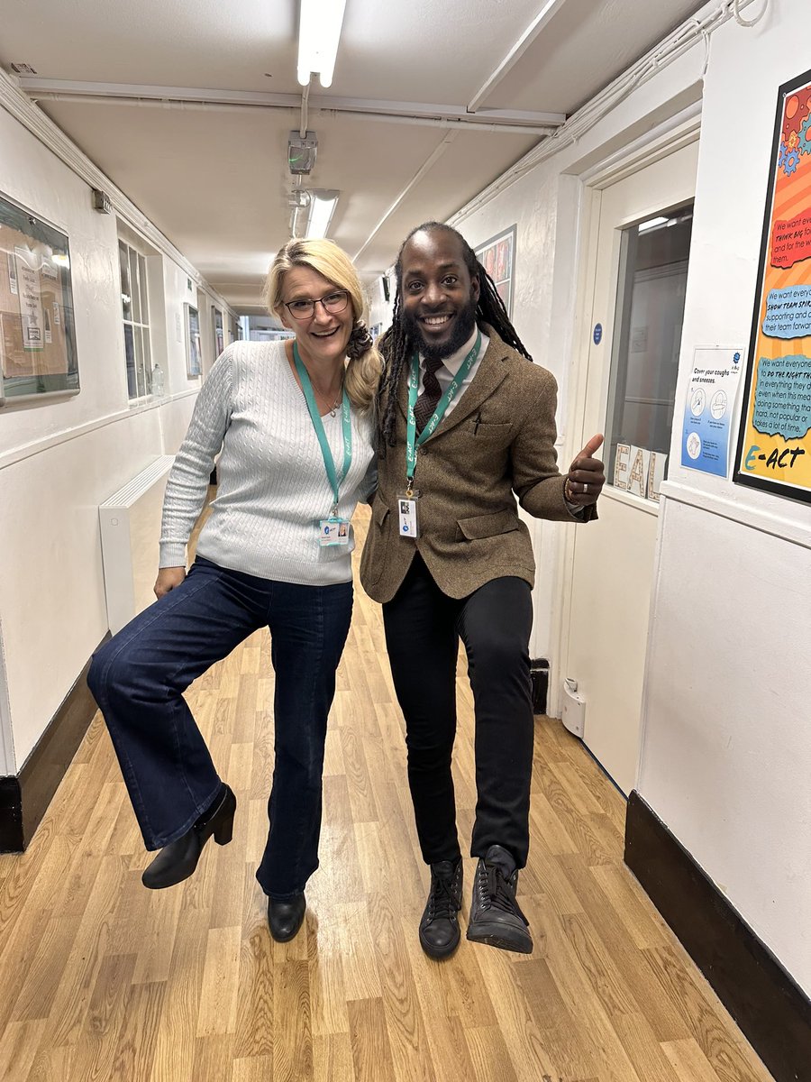 Akeem_Edwards's tweet photo. "👖👵 It's Jeans for Grans Day at our school, and our amazing staff rocked their denim in support! 🎉💙 A fun way to show our love and solidarity. Let's keep spreading smiles and positivity! 😄🙌 #JeansForGrans #StaffUnity #SchoolSpirit @BraintcroftEACT https://t.co/Q4NWUEseBS