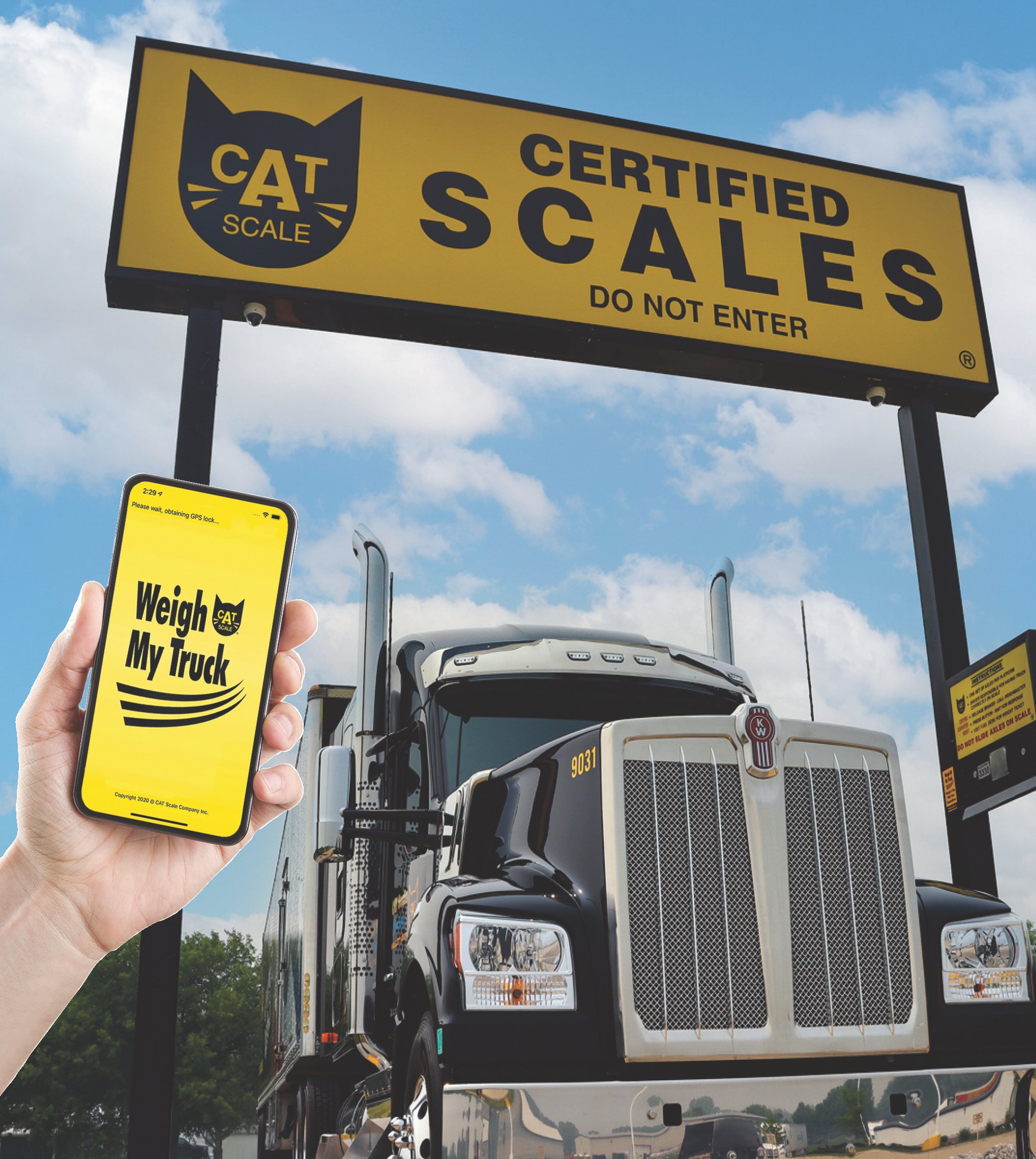Weigh My Truck - CAT Scale