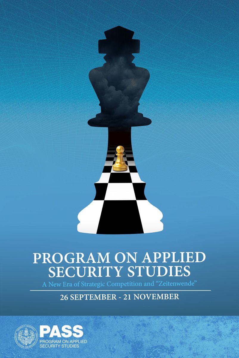 Marshall_Center's tweet photo. Coming up next week is #GCMC's longest, flagship resident Program on Applied Security Studies! Over 90 participants from 45 countries will be on our campus building a Marshall Center experience and forging lifelong connections. #PASS #lifelonglearning #GCMCalumni #securitynetwork https://t.co/VEpI43v9b2