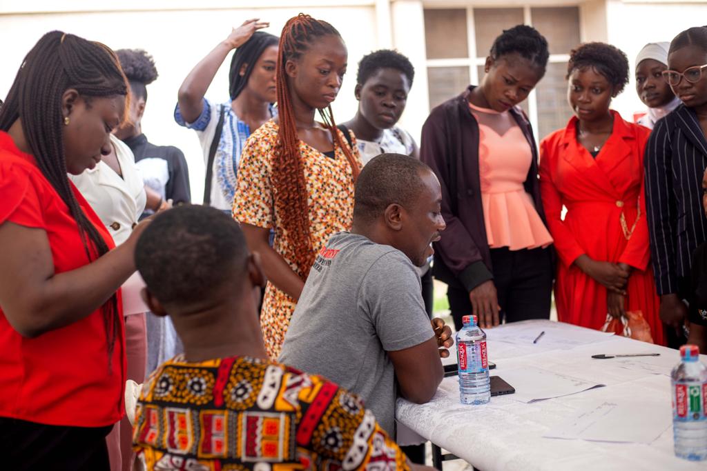 tishtheweldergh's tweet photo. Career Fair and Health Screening currently ongoing at the 2023 Change Makers Congress.

#2023CMC
#ChangeMakersCongress
#ADecadeofImpact
#YoungWomenLeadingChange https://t.co/ClrUetIVyD