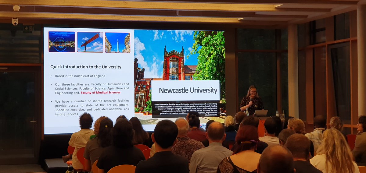 NewcastleFCCF's tweet photo. @BethanyH_NCL doing an amazing job presenting our work on the @miltenyibiotec #MACSima #multiplexedimaging platform @NewcastleFCCF  also representing @NCL_IMA @nu_scan as well as the new @uk_itss as a member of the #technicians council.  @nubiosciences SUPERB!!! https://t.co/2kQcaJLZhg