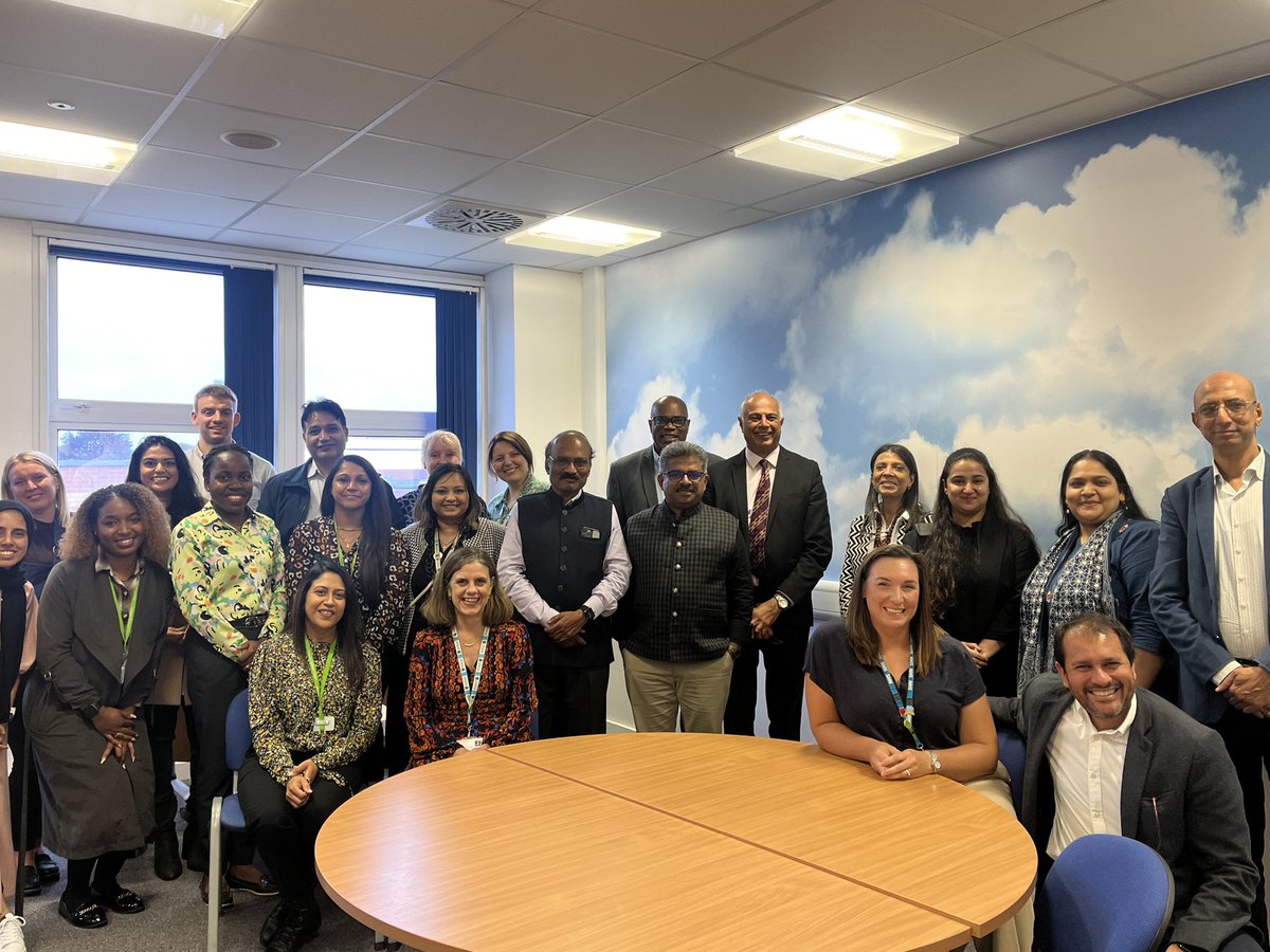 LRWEUnit's tweet photo. Thank you for visiting us at the Leicester Diabetes Centre 😊 @kamleshkhunti @NIHRglobal @thePHFI @aiims_jodhpur @Hriday_Org Kathmandu University @ARC_EM @LDC_tweets @uniofleicester https://t.co/kGD0ETKP8Z