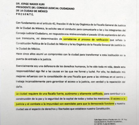 aleoglez's tweet photo. Ernestina Godoy, fiscal de la CDMX, amiga de Sheinbaum…quiere seguir en el cargo…
Usted cree que merezca otro periodo, después del cochinero que han hecho? https://t.co/1WCZ6reJk0