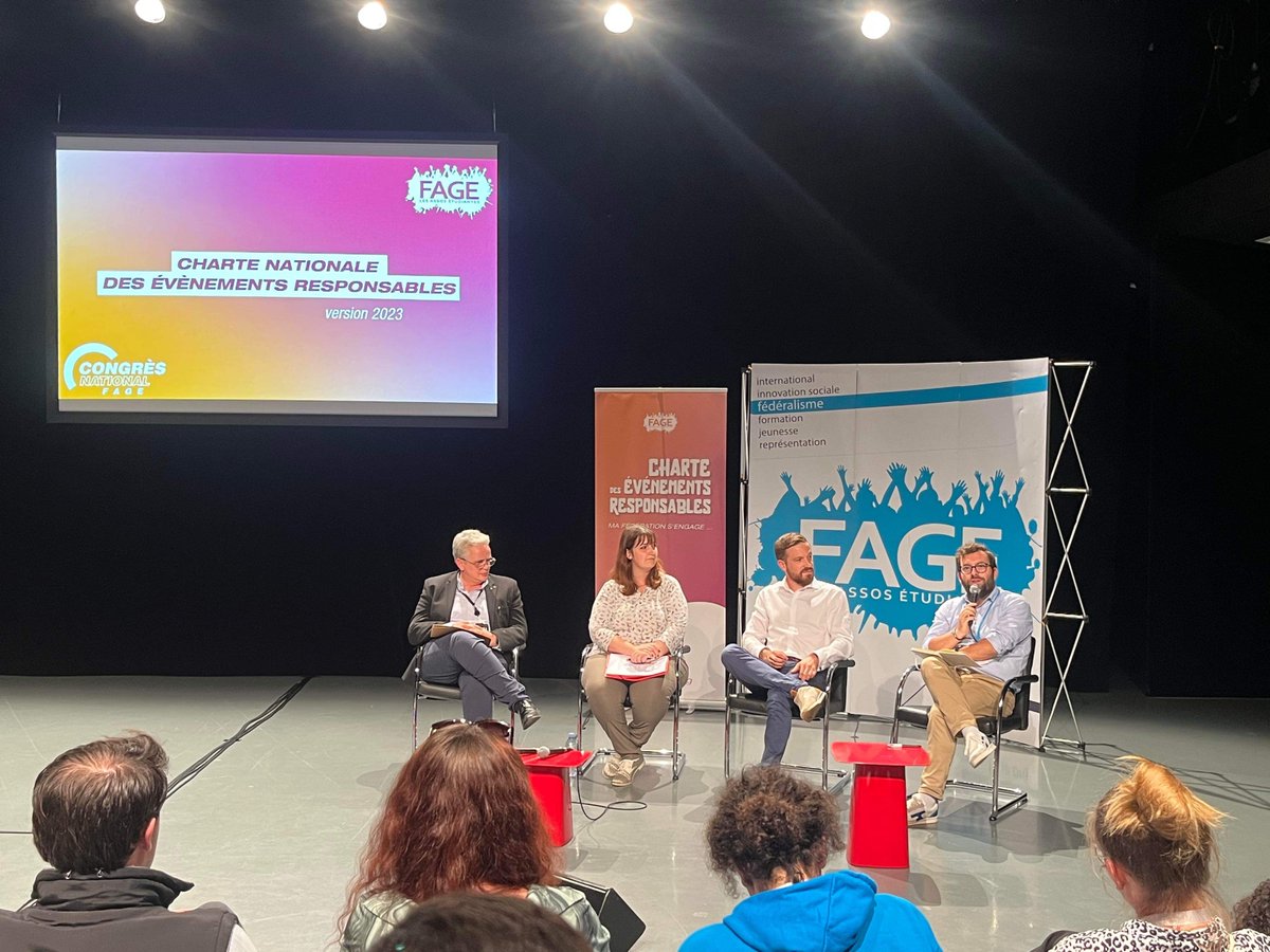 FedeAddiction's tweet photo. La Fédération Addiction est partenaire des associations étudiantes du réseau de @La_FAGE , qui s’engagent dans l’organisation d’événements responsables avec leur nouvelle charte https://t.co/4DIJtSOIVX