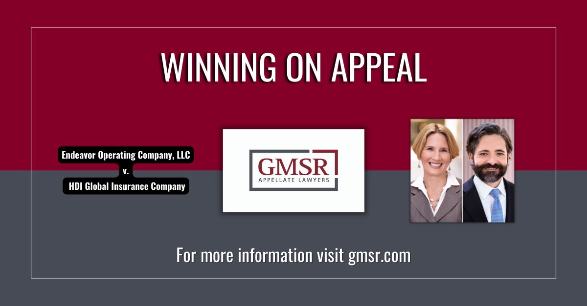 GMSRLegal's tweet photo. GMSR defeats entertainment company's novel appeal for pandemic coverage

https://t.co/ZR3PBQSp5r

#appeals
#insurancelaw https://t.co/ozRHF3vD91