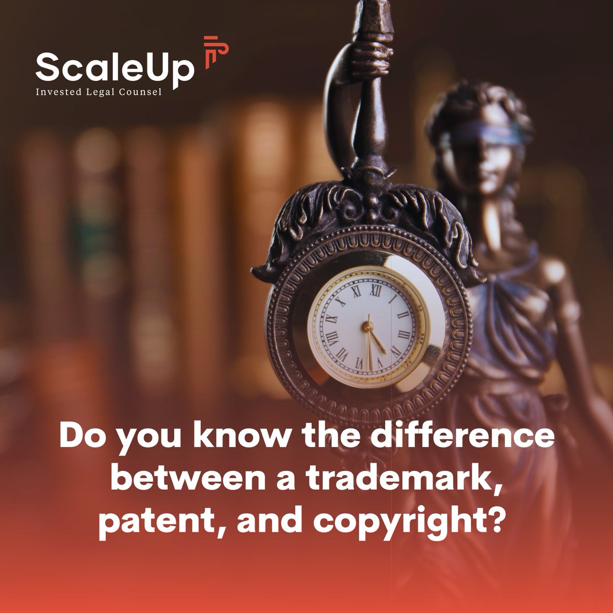 ScaleupLegal's tweet photo. We can help you protect your intellectual property and prevent infringement. Contact us today!

#scaleuplegal #legalservices #intellectualproperty #trademark #patent #copyright #ipprotection #infringement #businessassets https://t.co/TitOIBUN6V