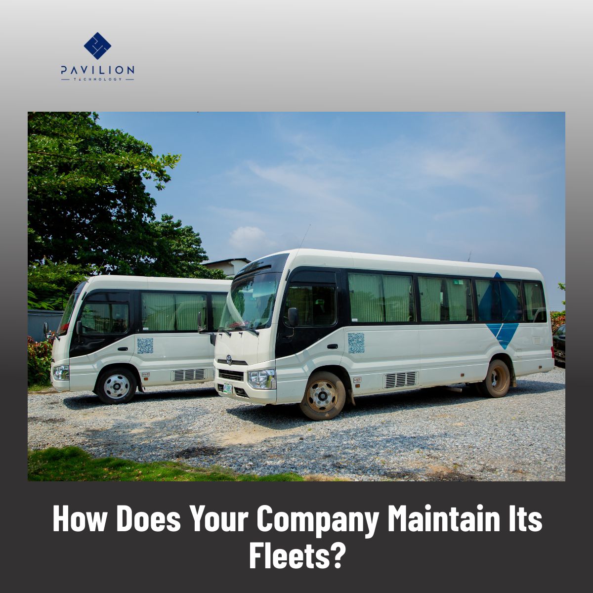 Paviliontech's tweet photo. Typically, a fleet's maintenance is involves keeping all your company's vehicles in good working condition so that fleets can maintain optimal efficiency. Read new post here - https://t.co/f76cYaxa6M
fridaymorning IdanPredictor BBNaijaAllStars
#paviliontechnologylimited https://t.co/LMYK748hDe