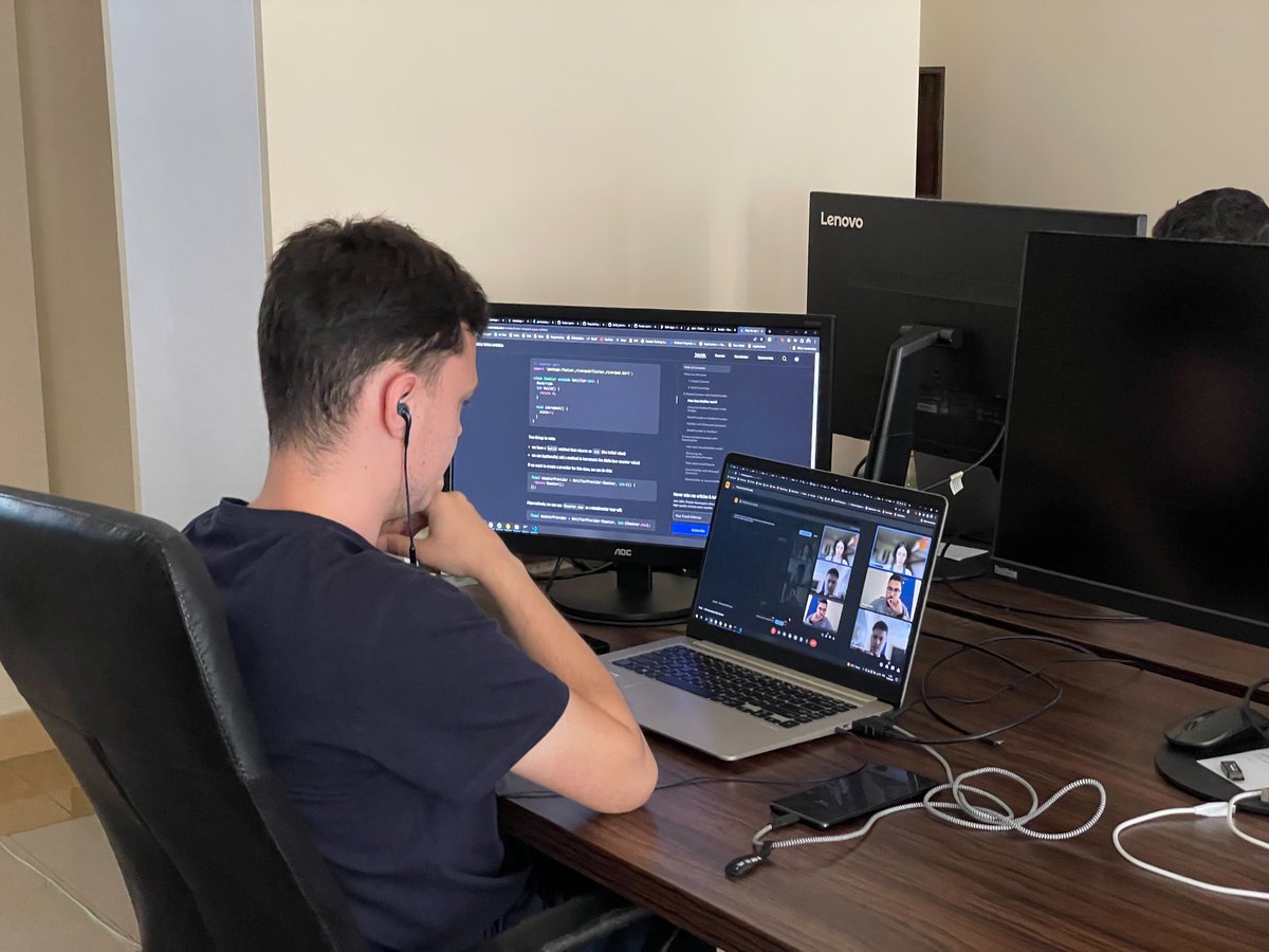 CobaltSign's tweet image. Curious to know what’s happening behind the scenes with our interns? 👨‍💻
They’re in action, making things happen in the world of app development. 
Stay tuned for a quick look into their journey! 📱💡
#InternshipUpdate #AppDevelopment #CobaltSign
