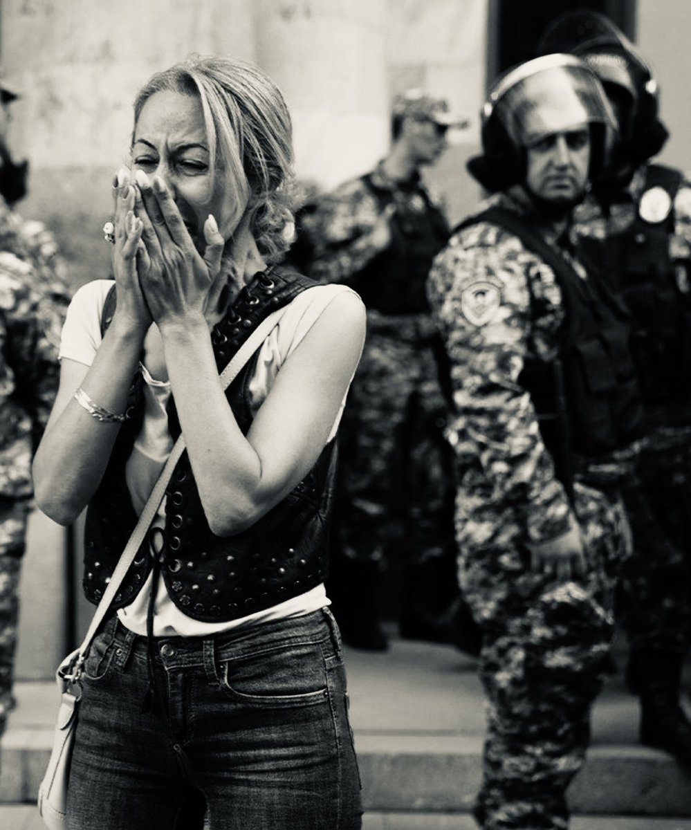 STARING AT OUR OWN AS THEY SUFFER THE UNSPEAKABLE. In 1915, we did not have an Armenian state that could protect our Armenian nation, our Armenian people, from the horror of #genocide. A century later, we do not have an Armenian state that can protect our Armenian nation, our