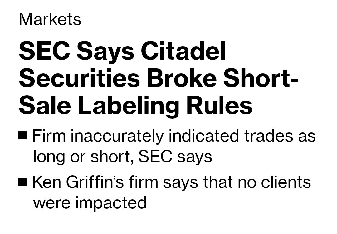 Jail Time NOT Fines! 🔒🚨 @GaryGensler
@SECGov @SDNYnews @TheJusticeDept

#KenGriffinLied #CitadelSecurities $AMC $GME $MULN $BBIG $MMTLP $BB $BBBY $HYMC $GS #Citadel #GoldmanSachs #OccupyWallStreet