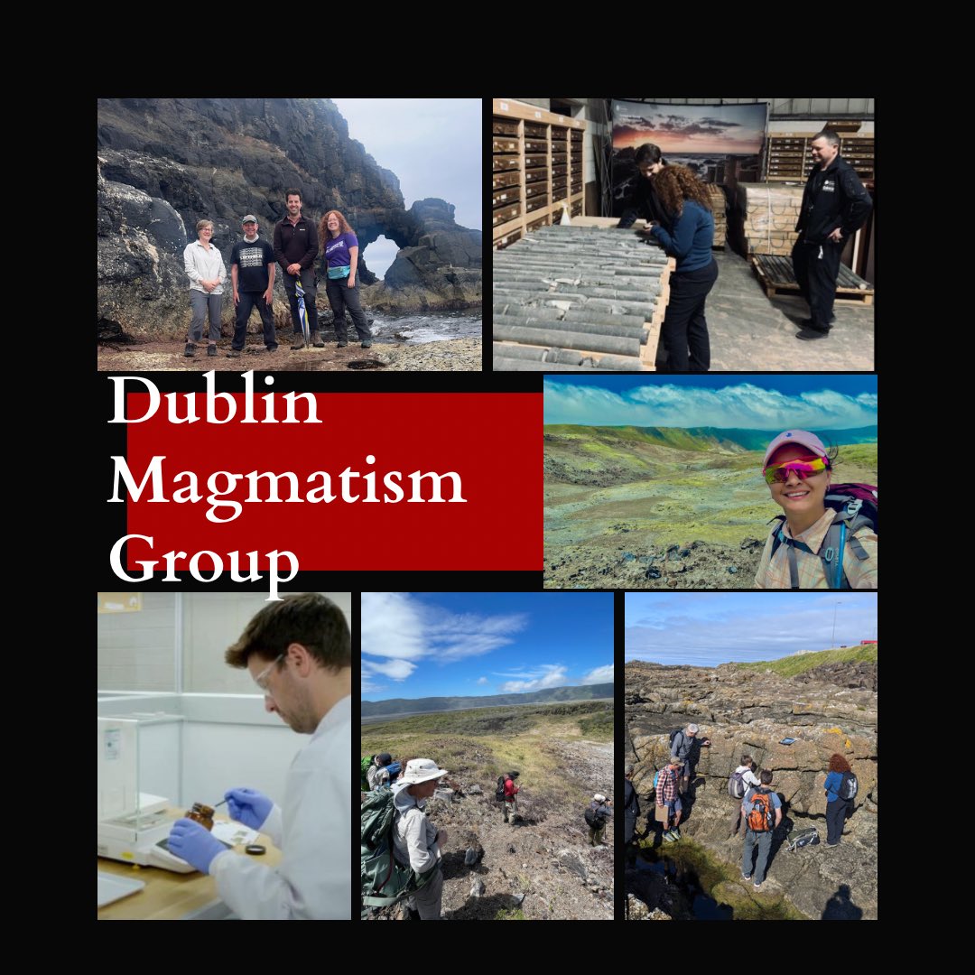 Hello! We are the Dublin Magmatism Group, a group at TCD bringing together researchers from across different volcanology and magmatism research teams and aiming to facilitate collaboration across different institutions invested in volcanological research across Dublin