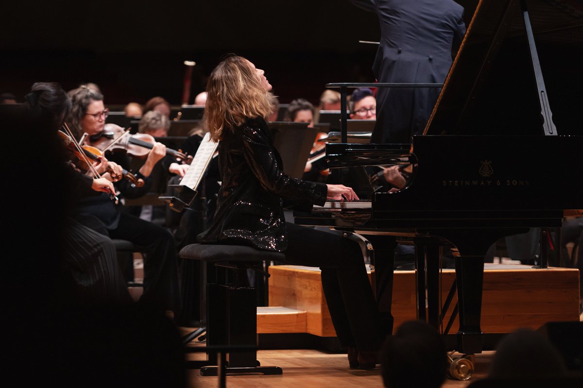 HeleneGrimaud's tweet photo. Together with the Colorado Symphony and conductor Peter Oundjian last Friday

Thank you to all who were in attendance

📸: Amanda Tipton Photography https://t.co/nLA3zf3Npo