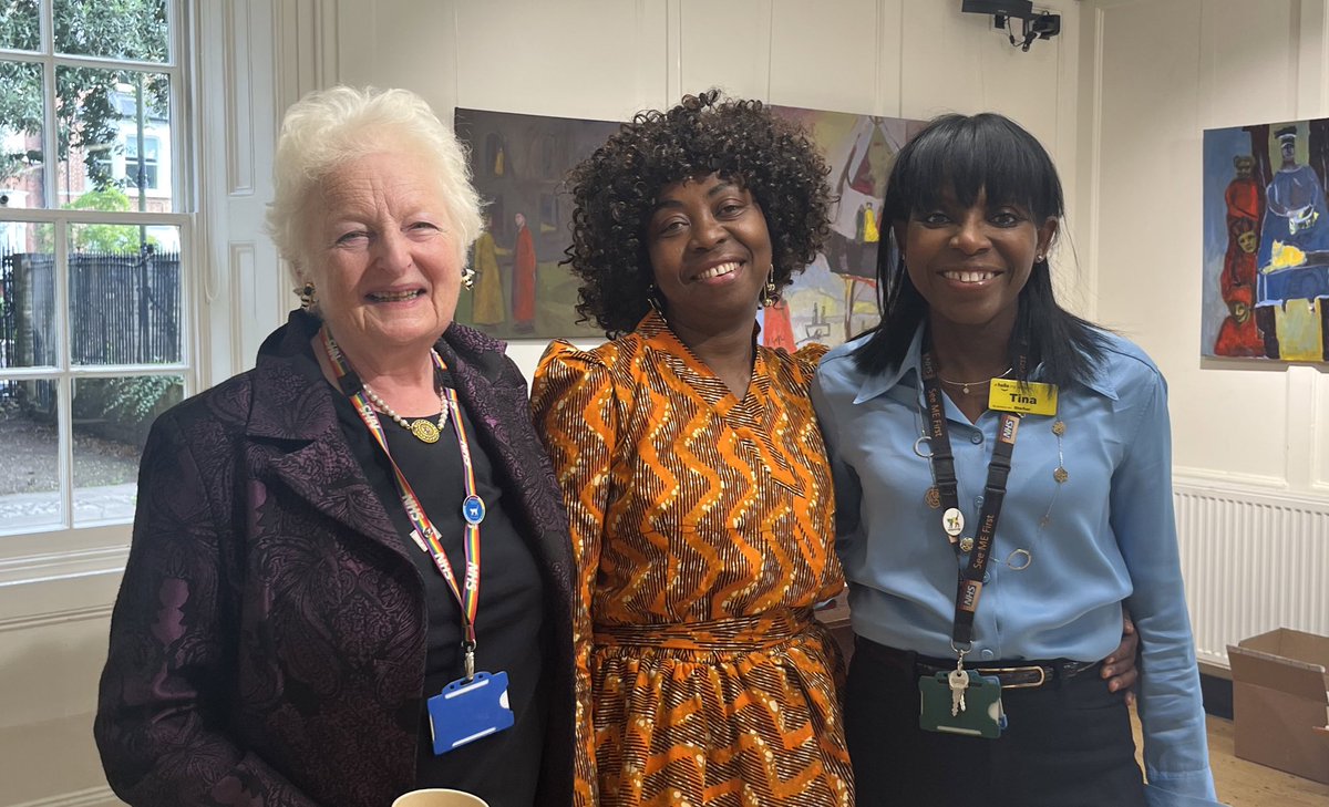 Lovely to meet & thank some of our longest serving staff for ‘elevenses’ at Lauderdale House earlier this week. Many 100’s of years dedication to the NHS represented & a great buzz in the room as old friends & colleagues took some time out to celebrate each other’s achievements