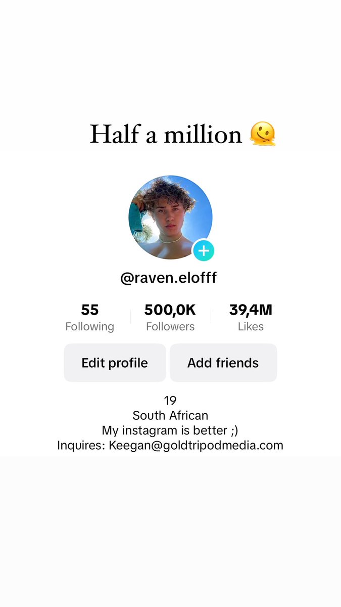 Half a million 🤝🏼