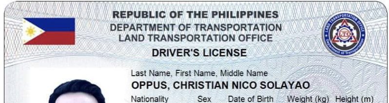 nikkoOpps's tweet photo. grabe after 1 year, dun ko lang naasikaso muntikan pa abutan ng expiration ah 🤧 well anw, atleast totoong driver nako tyl ✨🫶 https://t.co/bCTL2u0PgD