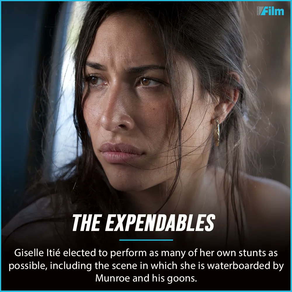 slashfilm's tweet image. Giselle Itié went to great lengths to perform her own stunts in The #Expendables. 👀 

Read more: buff.ly/3ZpQM3w