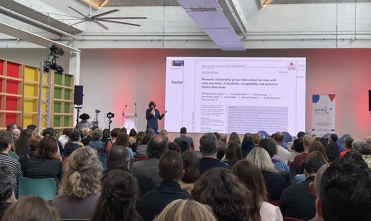 Troubles psychotiques et besoins d’intimité non résolus. La solitude et isolement social aussi dangereux que de fumer 15 cigarettes par jour. Tania Lecomte chercheure au @CRIPCAS <a href="/ciusss_estmtl/">CIUSSS Est Montréal</a> <a href="/UMontreal/">Université de Montréal</a>
#A2c’estmieux #psychoéducation #cognitionsociale #santésexuelle