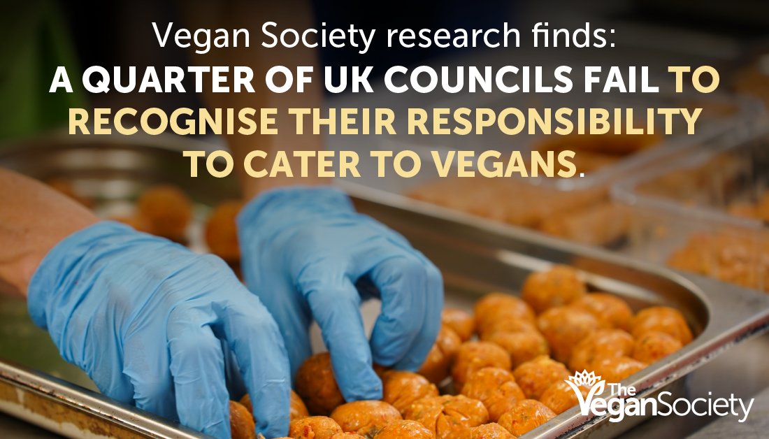 TheVeganSociety's tweet photo. Breaking news! Our landmark report, based on Freedom of Information requests, sheds light on which UK councils are (and those that aren’t) providing vegan options and prioritising sustainability in their catering decisions.

Read our press release here: https://t.co/xYPuVAnw5d https://t.co/IeqXXpjO2L