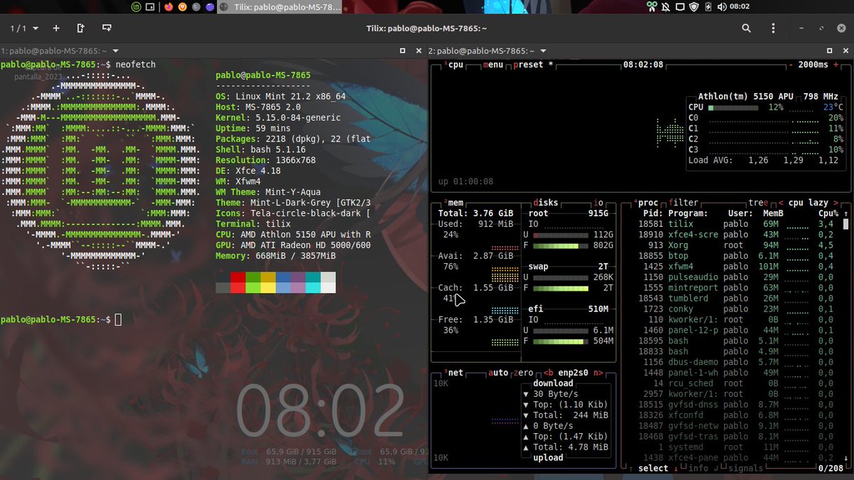 pbiloni's tweet image. #ViernesDeEscritorio de primavera
@Linux_Mint
xfce  #Linux