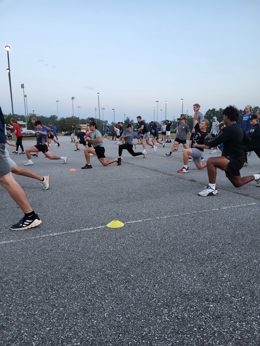 Back at it this morning building character!  #SwampEm
