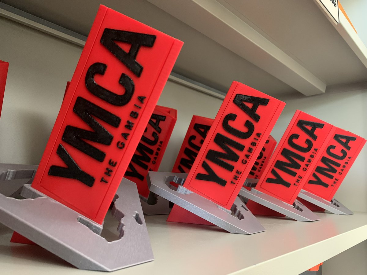 make3dgambia's tweet photo. @GambiaYmca challenged us to design #3DPrinted awards for their service champions. Using their logo as inspiration, focusing on a triangle shape that symbolizes unity – Spirit, Mind and Body we came up with this. 

For more info: 7074837 / info@make3d.org 

#Gambia #Make3D https://t.co/bNnjRAgbku