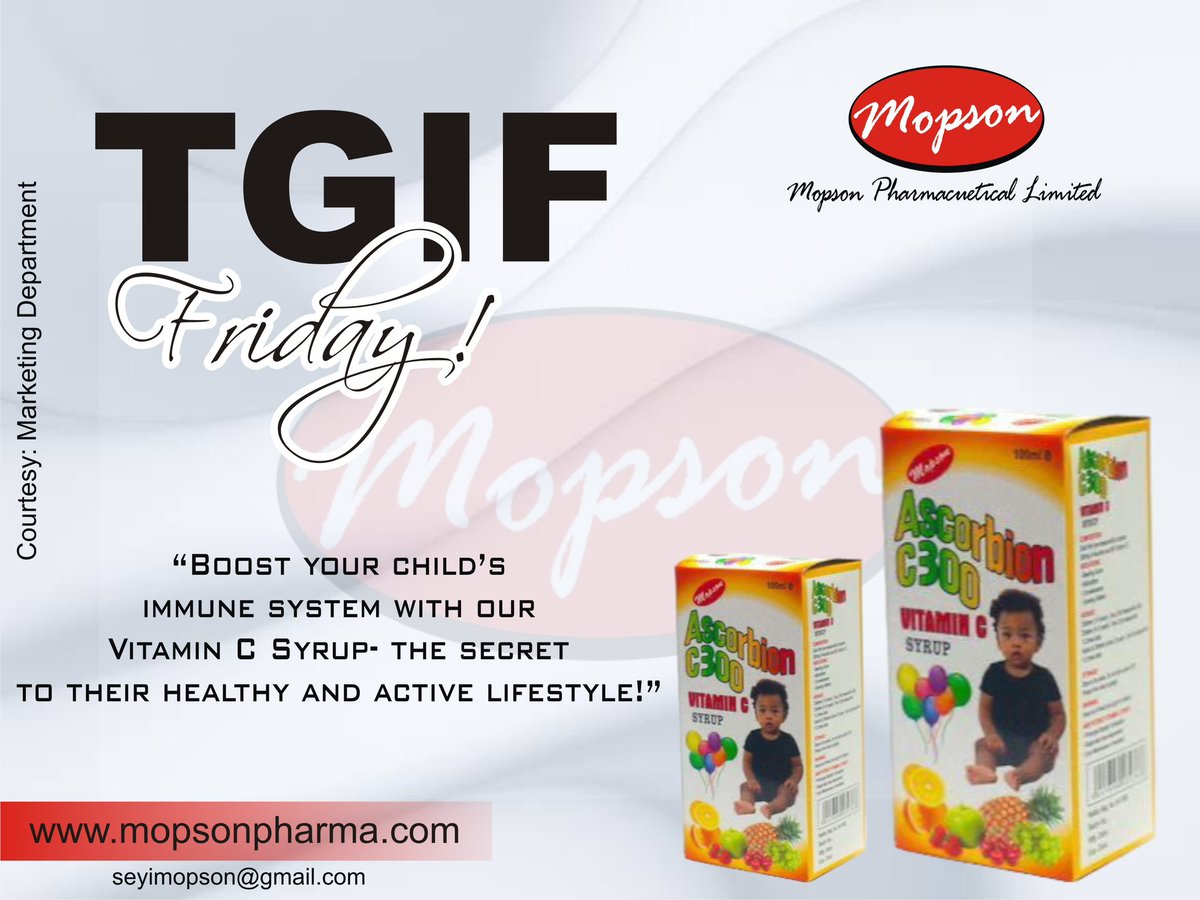 MopsonOfficial's tweet photo. "Thank God it's Friday! Here's to a weekend filled with good health and joyful moments. Cheers!" https://t.co/VyQKhTpMLX