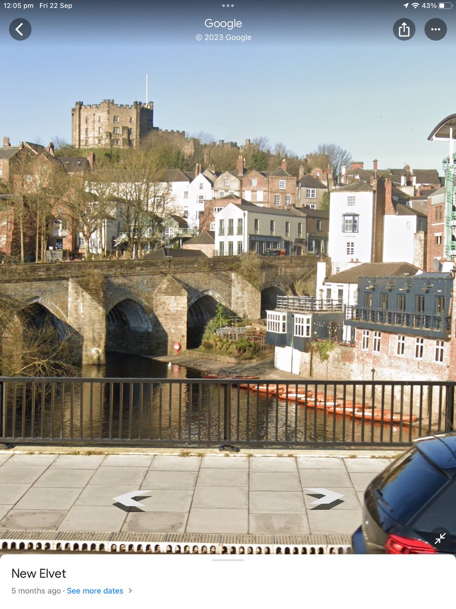 M_Rowland68's tweet photo. @YesterdaysBrit1 As others have confirmed.  This is Durham City centre https://t.co/l37Q4rZTcR
