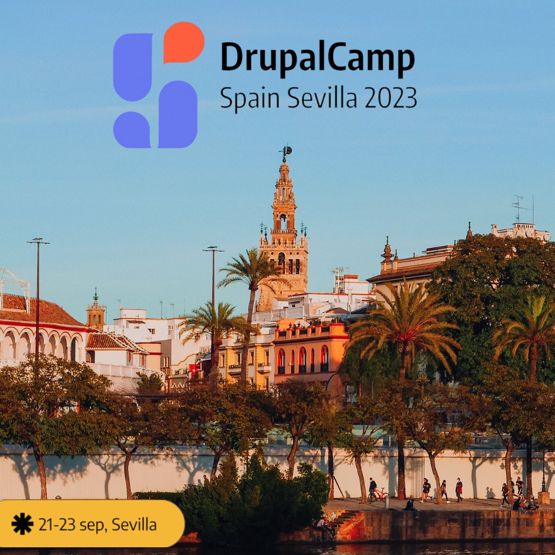 CocomoreAG's tweet image. Don&apos;t miss our sessions at the #DrupalCamp Spain in Seville!

Find the complete programme here: 2023.drupalcamp.es/es/el-programa

#sevilla #DrupalCampES #Drupal