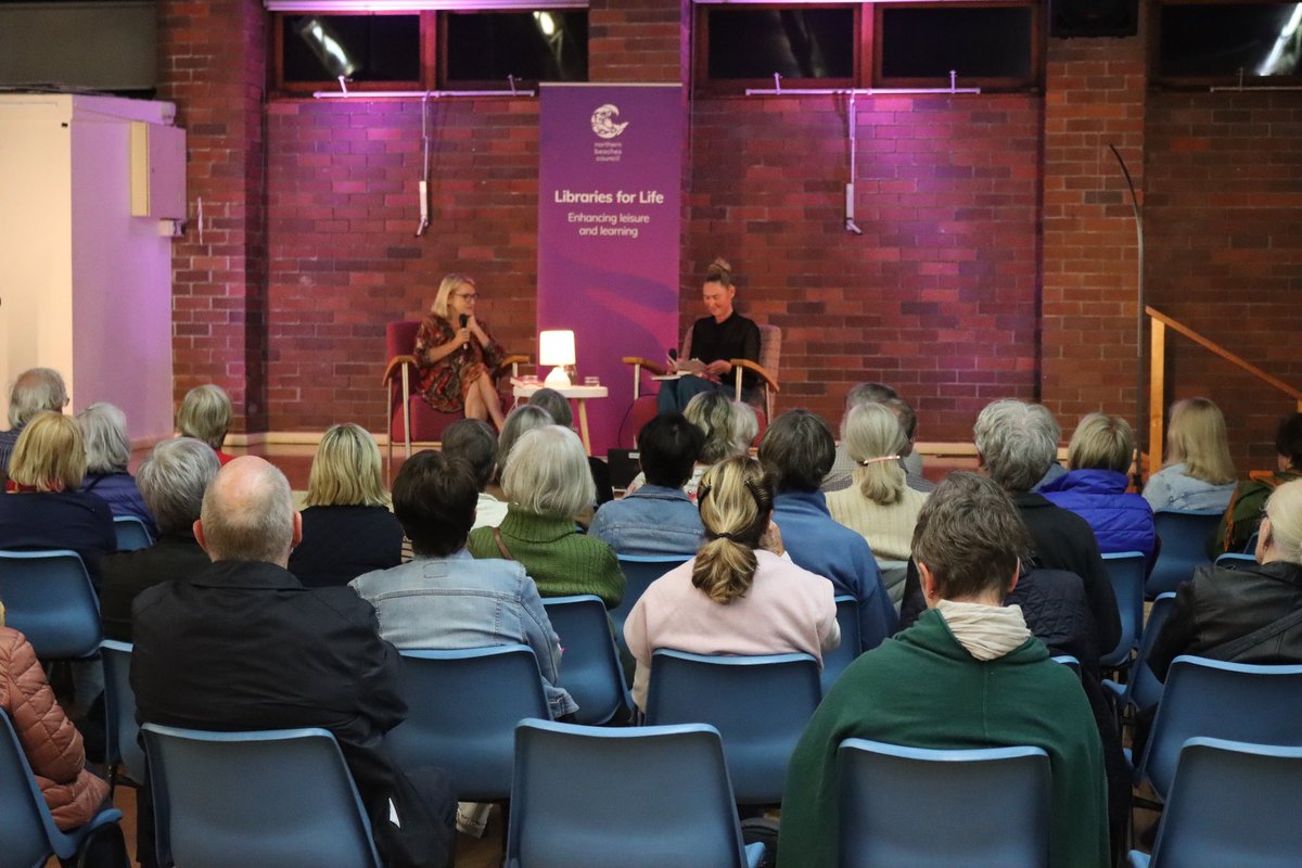 debfitzG's tweet photo. Thanks for coming out for me Northern Beaches  to discover more about Her Sunburnt Country and Dorothea Mackellar. And thanks to @monavalelibrary @Berkelouw @SimonSchusterAU  #poetry #biography #australianhistory https://t.co/fO5eI6wL1N