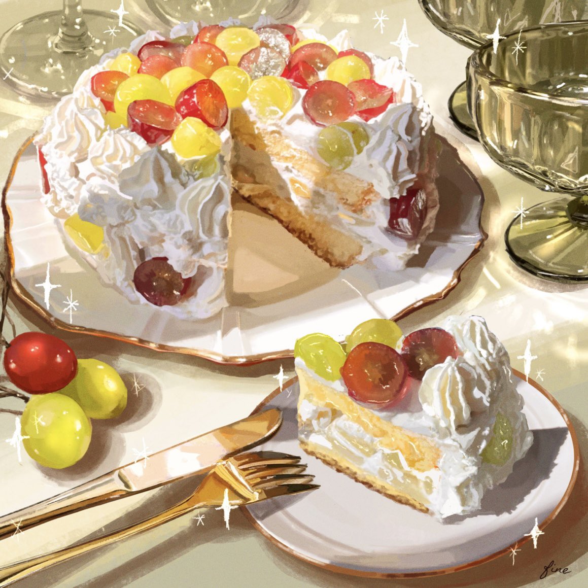 ✨🍇✨
#illustration