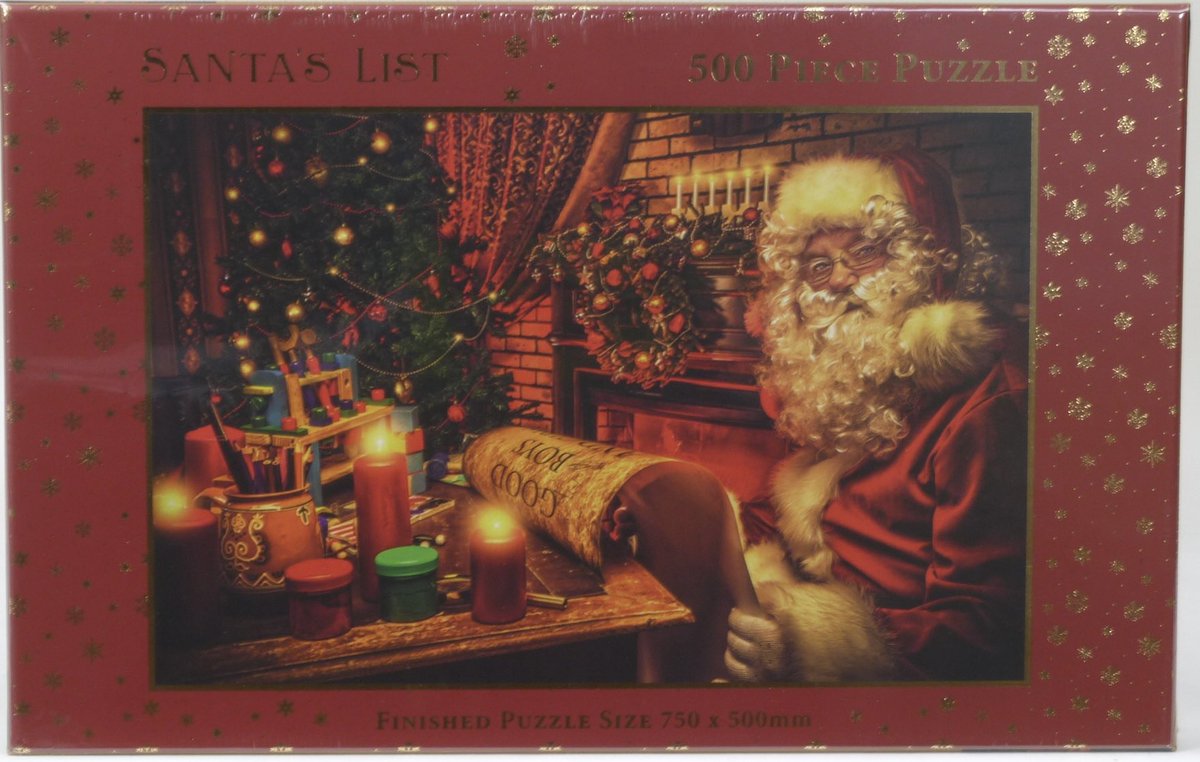 #christmas is less than 100 days away! #Santa is making his list, and you should be making yours… In the meantime you could make this #jigsawpuzzle….